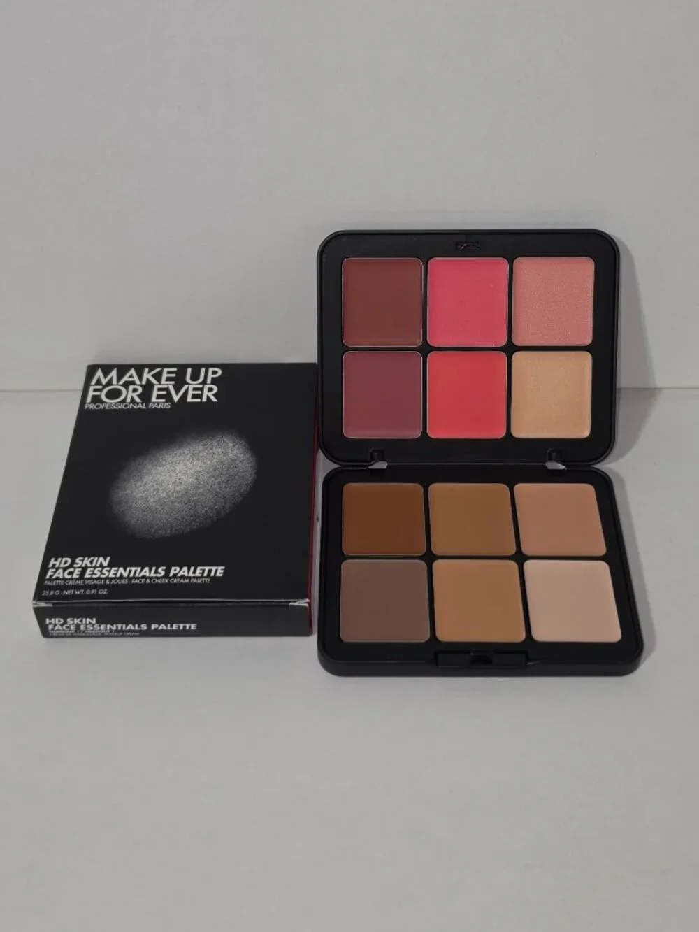 MAKE UP FOR EVER HD Skin Face Essentials Cream Palette -Light to Medium -0.91 OZ